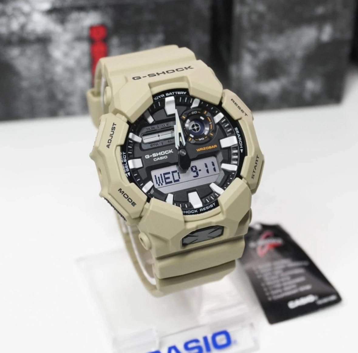 ⏱ CASIO G-SHOCK  010  – TOUGH & STYLISH 🛡️