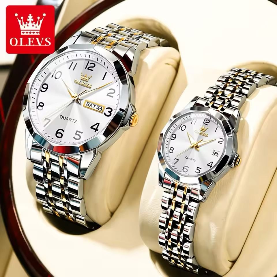 OLEVS Couple Watch Set