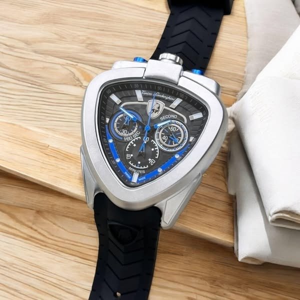 Black Strap with Blue Pin